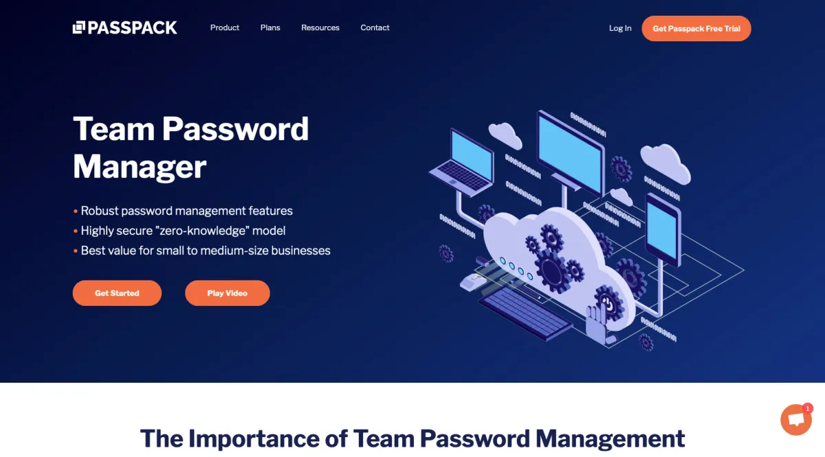 Interface Passpack : fonctionnalités, prix, alternatives