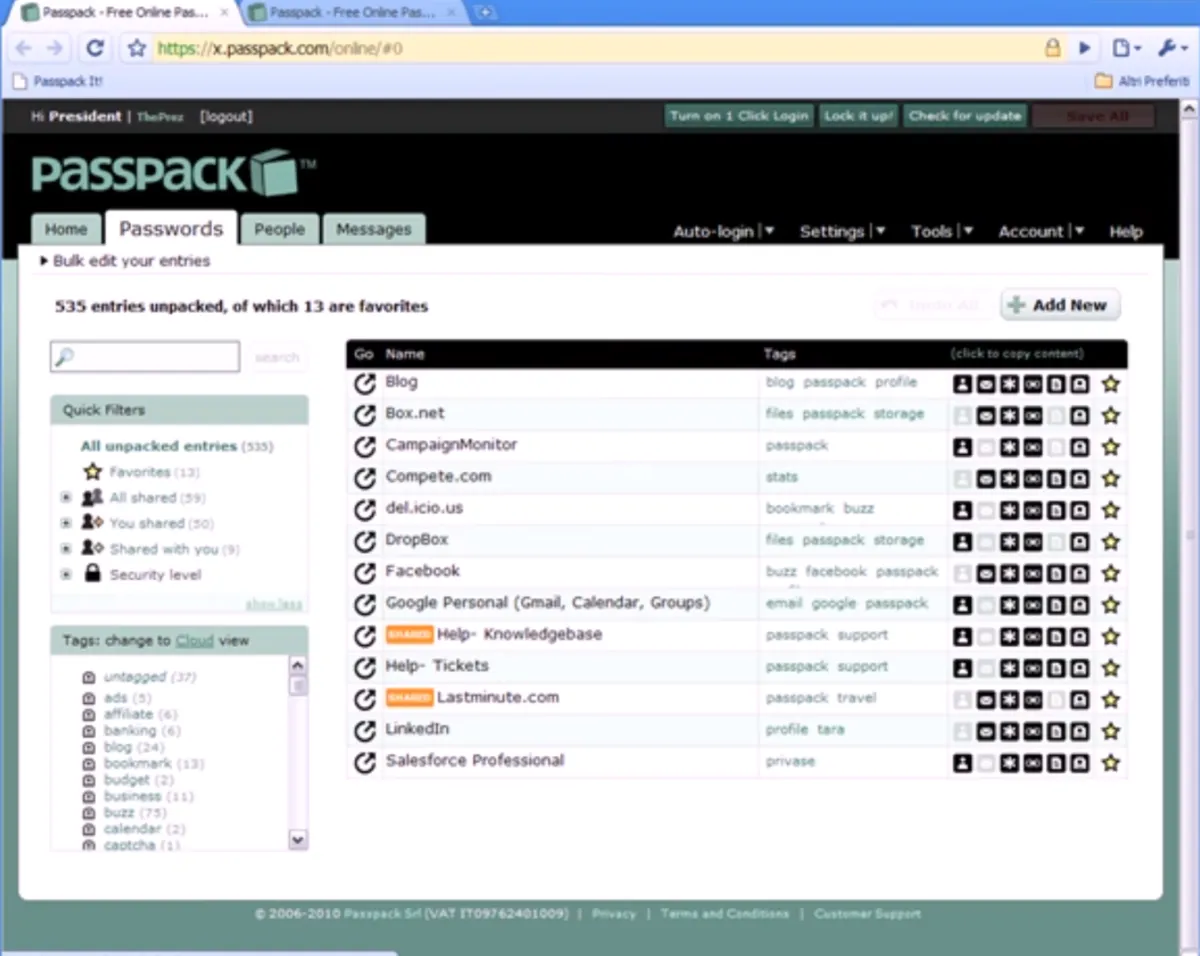 Notre avis sur Passpack : un gestionnaire de mots de passe à découvrir