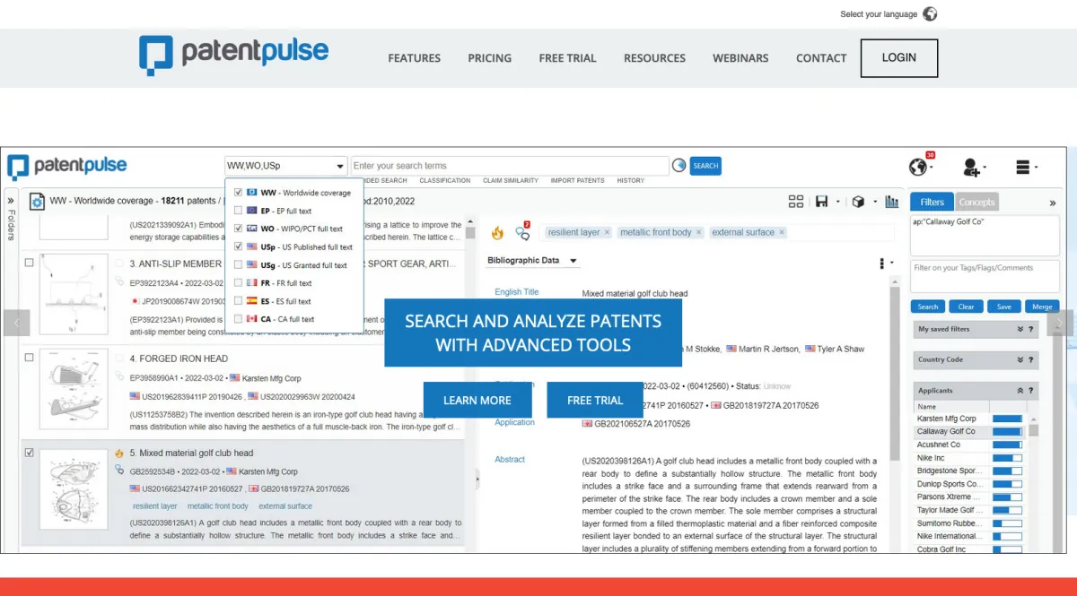 Notre avis sur Patent Pulse : une plateforme de gestion de données (DMP: data management platforms) à découvrir