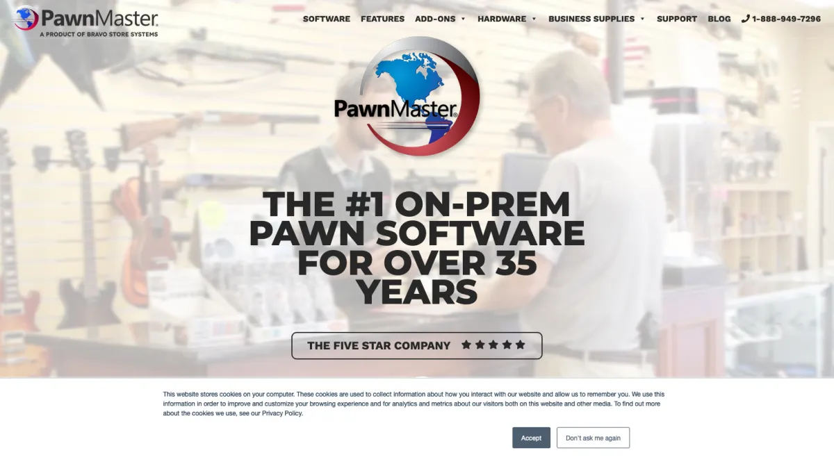 Interface PawnMaster : fonctionnalités, prix, alternatives