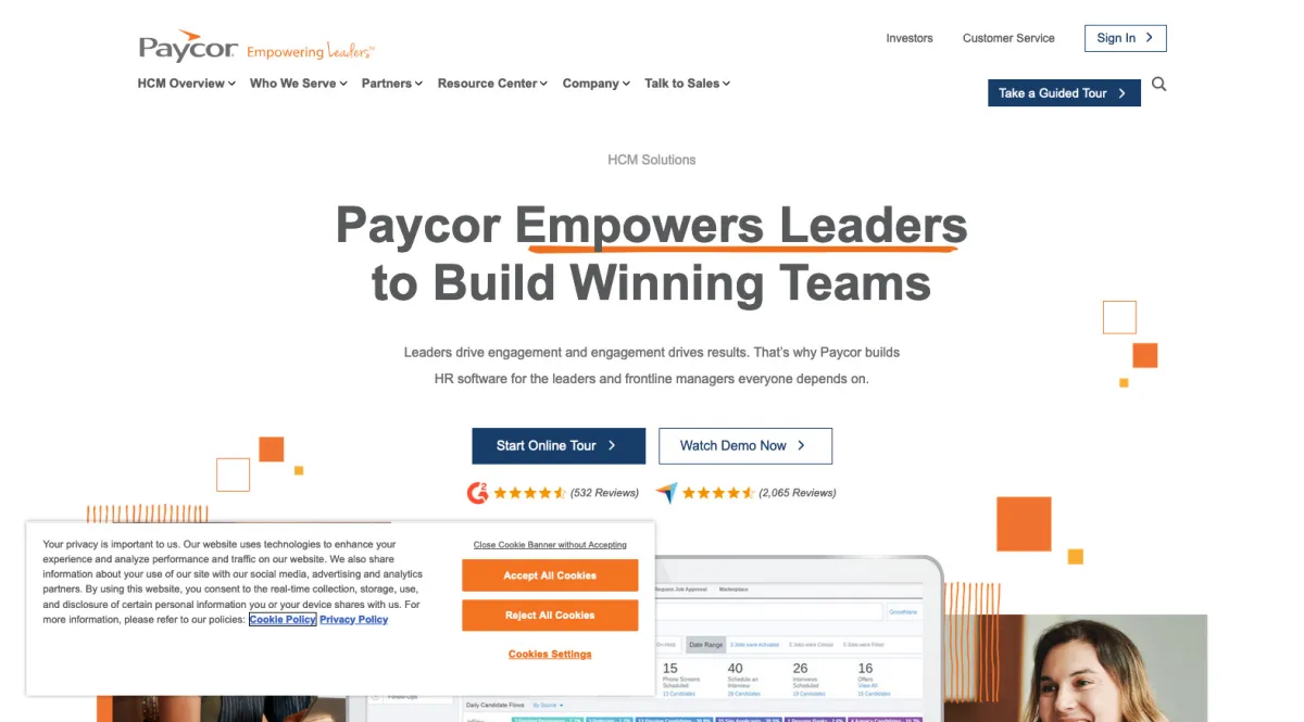 Interface Paycor Applicant Tracking : image, ergonomie, alternatives Interface Paycor Applicant Tracking : image, ergonomie, alternatives