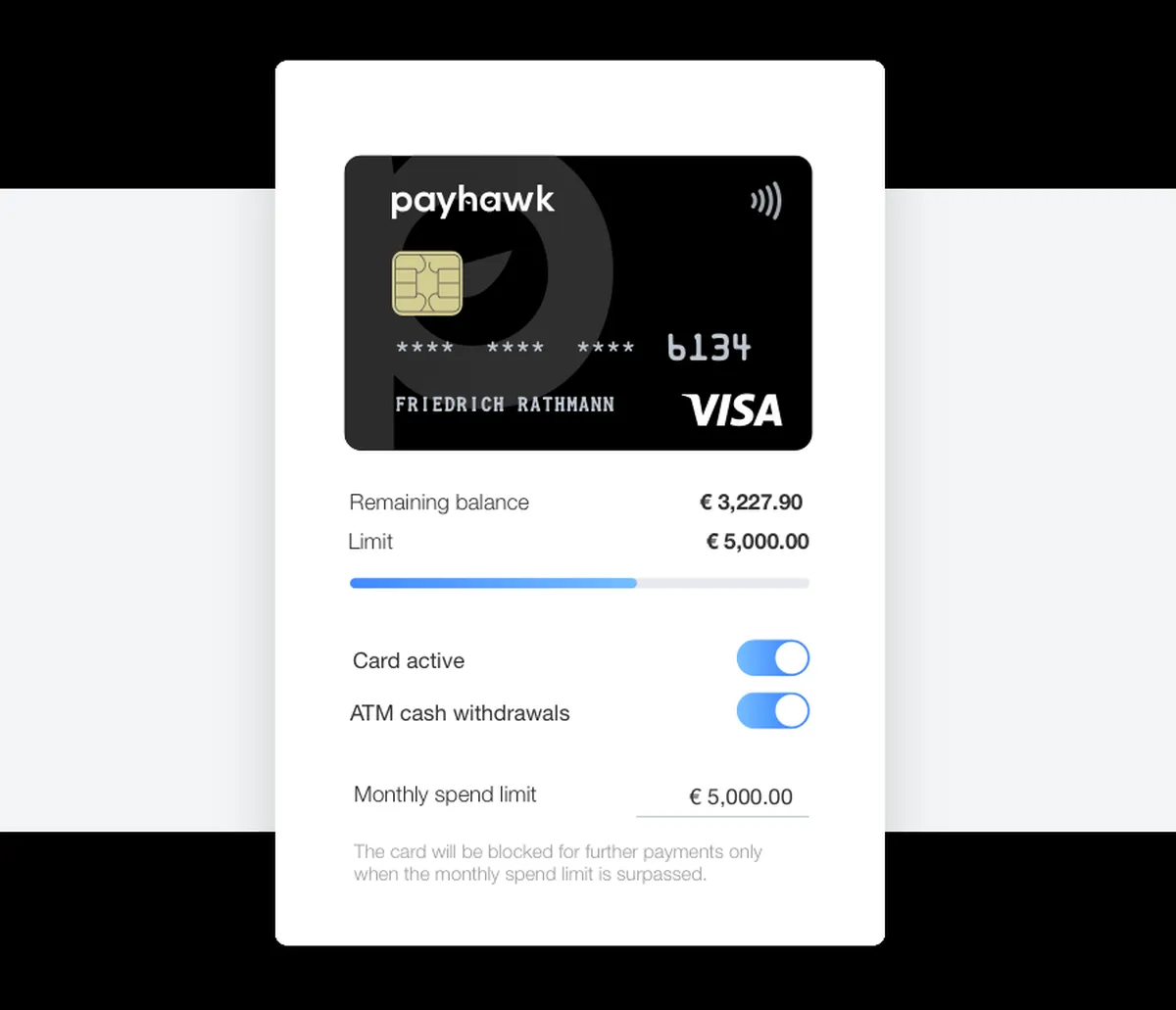 Interface Payhawk: fonctionnalités, prix, alternatives Interface Payhawk: fonctionnalités, prix, alternatives