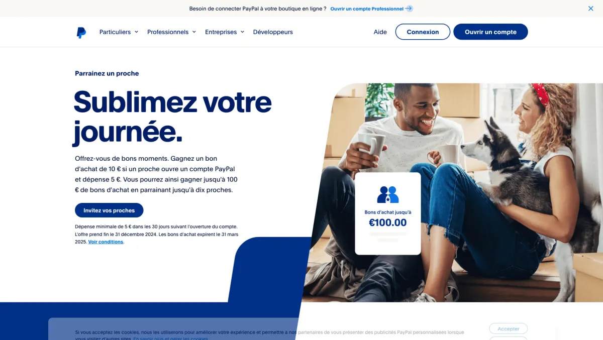 Interface PayPal Credit : fonctionnalités, prix, alternatives
