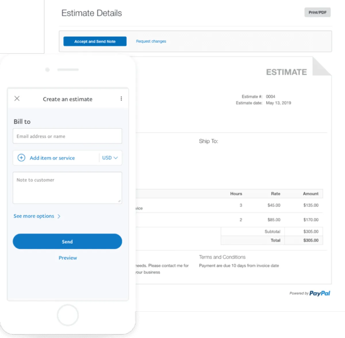 Interface PayPal Invoicing: fonctionnalités, prix, alternatives