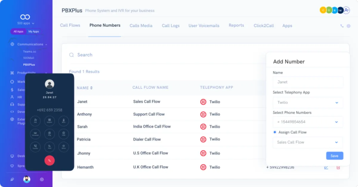 Interface PBXPlus: image, ergonomie, alternatives