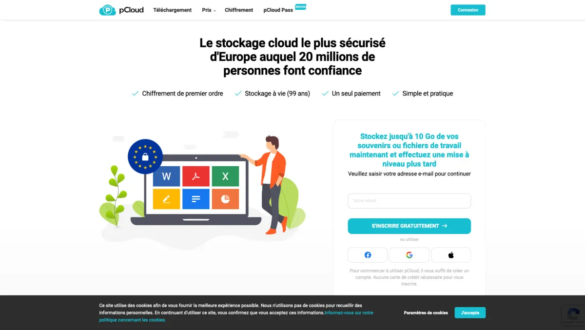 Interface pCloud : fonctionnalités, prix, alternatives Interface pCloud : fonctionnalités, prix, alternatives