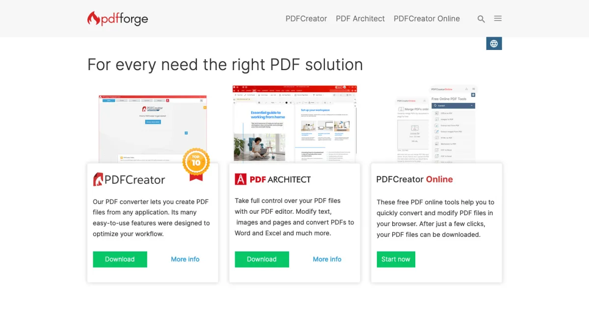Interface PDF Architect : image, ergonomie, alternatives Interface PDF Architect : image, ergonomie, alternatives