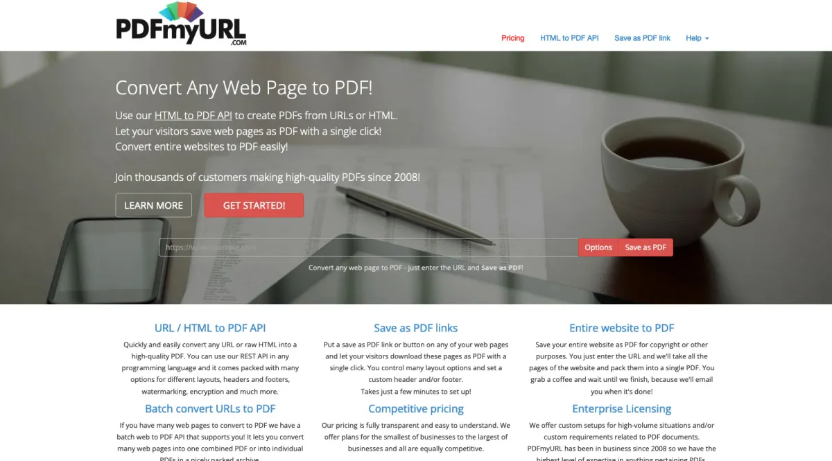 Interface PDF my URL : fonctionnalités, prix, alternatives Interface PDF my URL : fonctionnalités, prix, alternatives