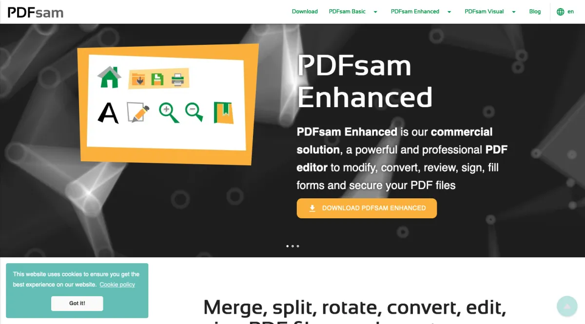 Interface PDFsam : fonctionnalités, prix, alternatives Interface PDFsam : fonctionnalités, prix, alternatives