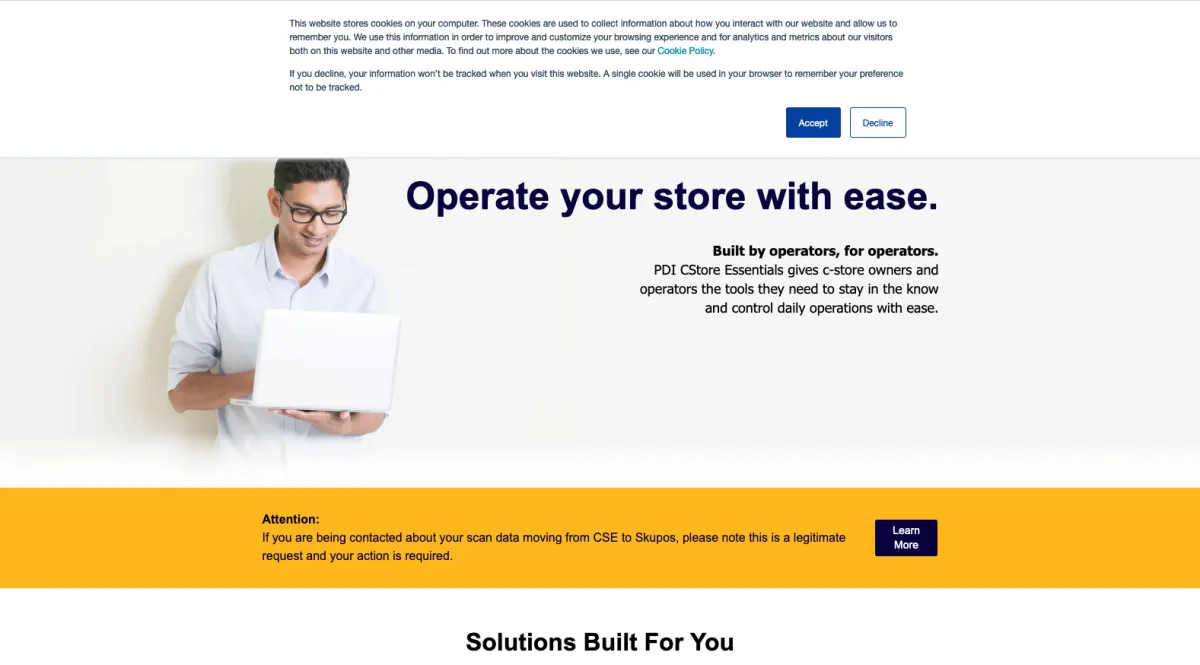 Interface PDI CStore Essentials : fonctionnalités, prix, alternatives
