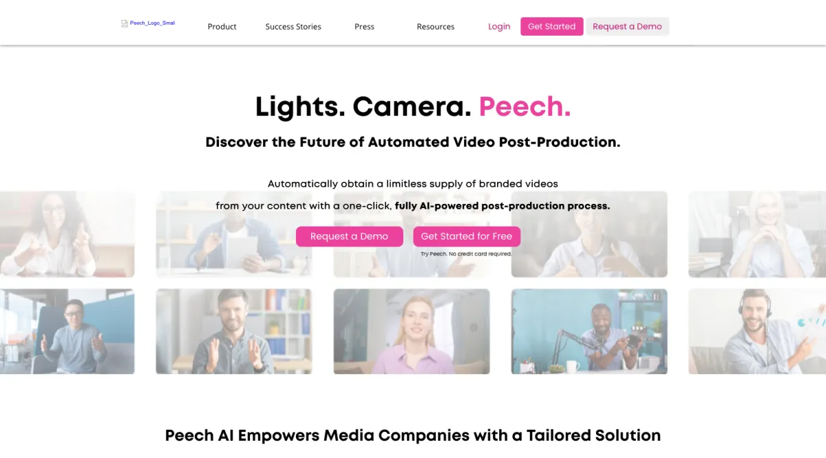 Interface Peech : fonctionnalités, prix, alternatives