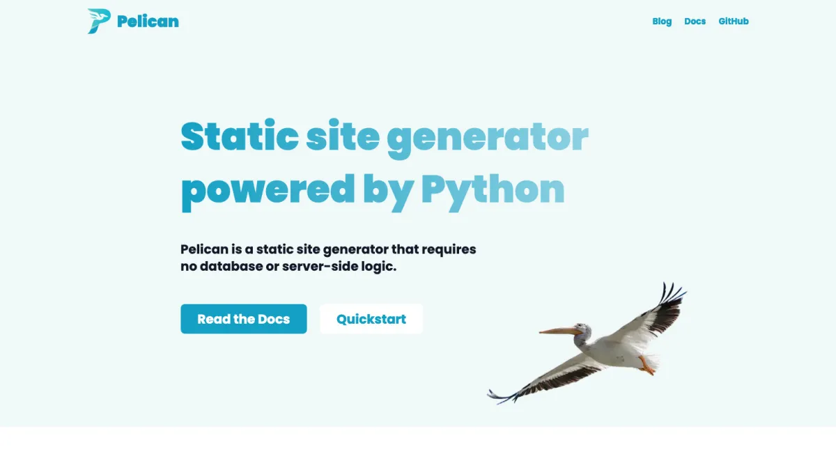 Notre avis sur Pelican : un logiciel de création de site web statique à découvrir Notre avis sur Pelican : un logiciel de création de site web statique à découvrir