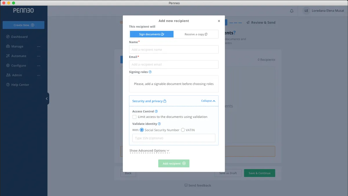 Interface Penneo: fonctionnalités, prix, alternatives
