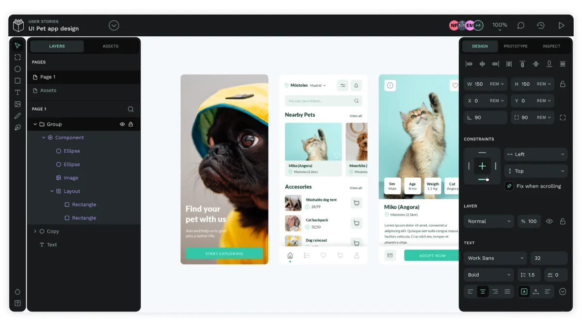 Notre avis sur Penpot : un logiciel de prototypage (mockup) à découvrir