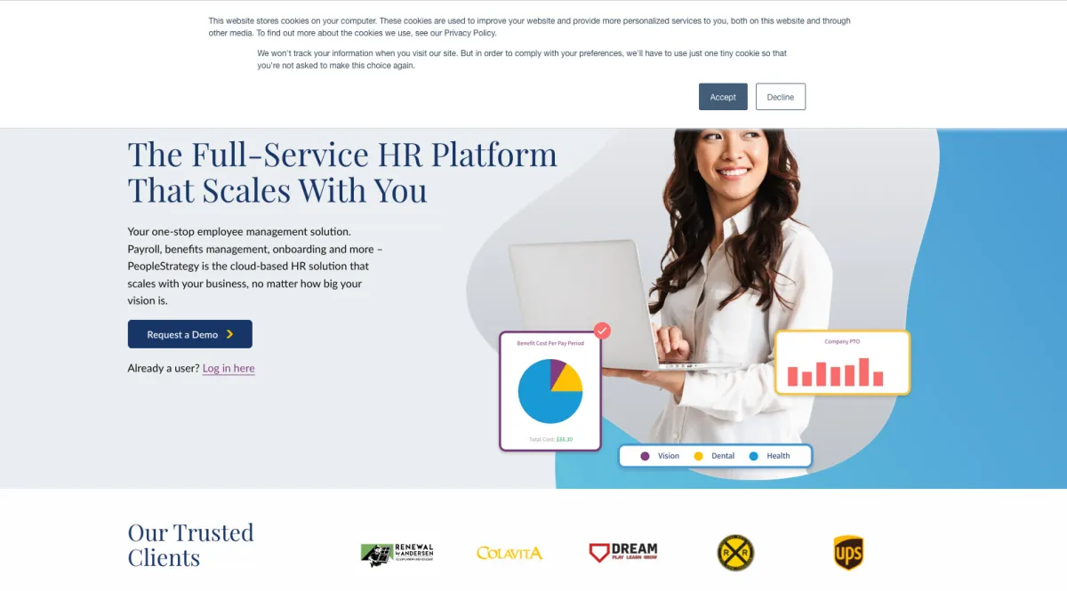 Interface PeopleStrategy : fonctionnalités, prix, alternatives