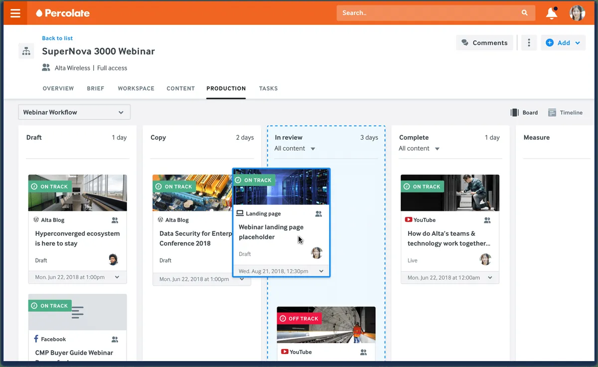 Notre avis sur Percolate : un logiciel LMS (learning management system) à découvrir