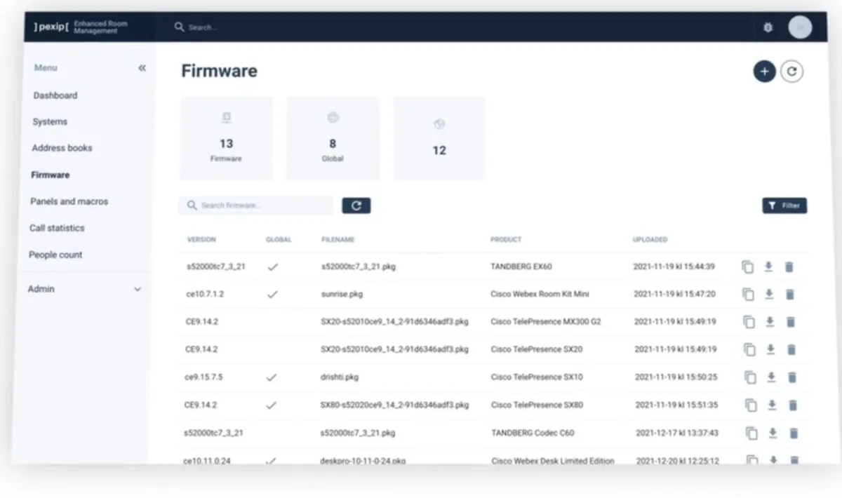 Interface Pexip Engage: fonctionnalités, prix, alternatives