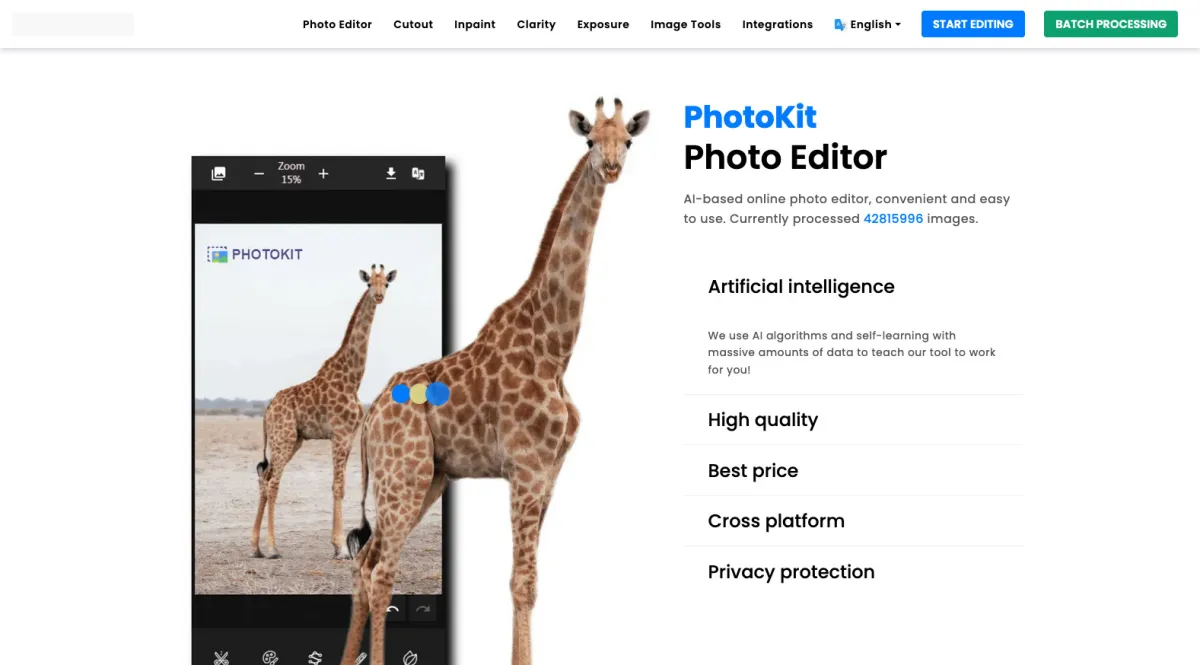 Interface PhotoKit : image, ergonomie, alternatives Interface PhotoKit : image, ergonomie, alternatives
