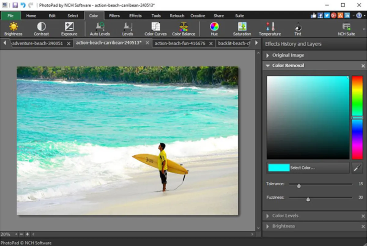 PhotoPad: avis sur le logiciel de graphisme: fonctionnalités, avantages, inconvénients et tarifs