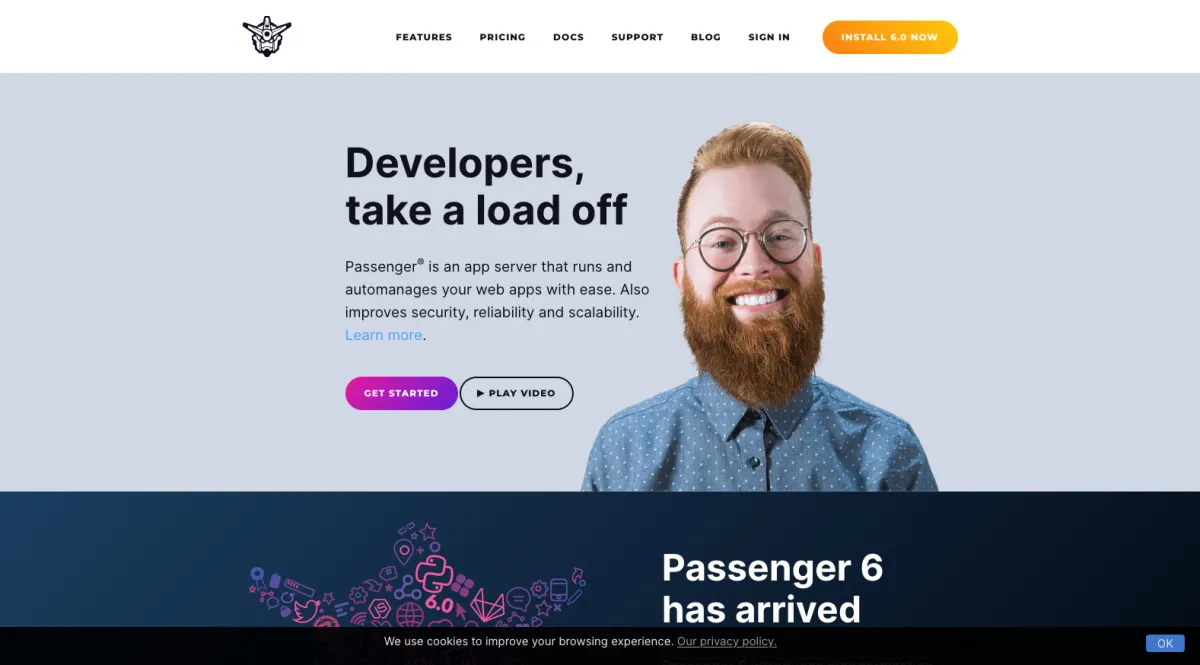 Interface Phusion Passenger : fonctionnalités, prix, alternatives