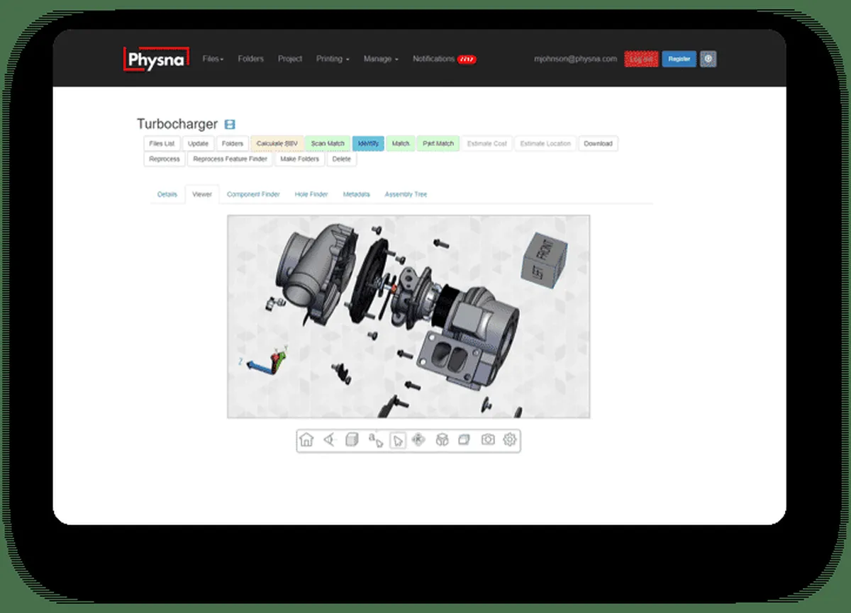 Physna: avis sur le logiciel de rendu 3D: fonctionnalités, avantages, inconvénients et tarifs