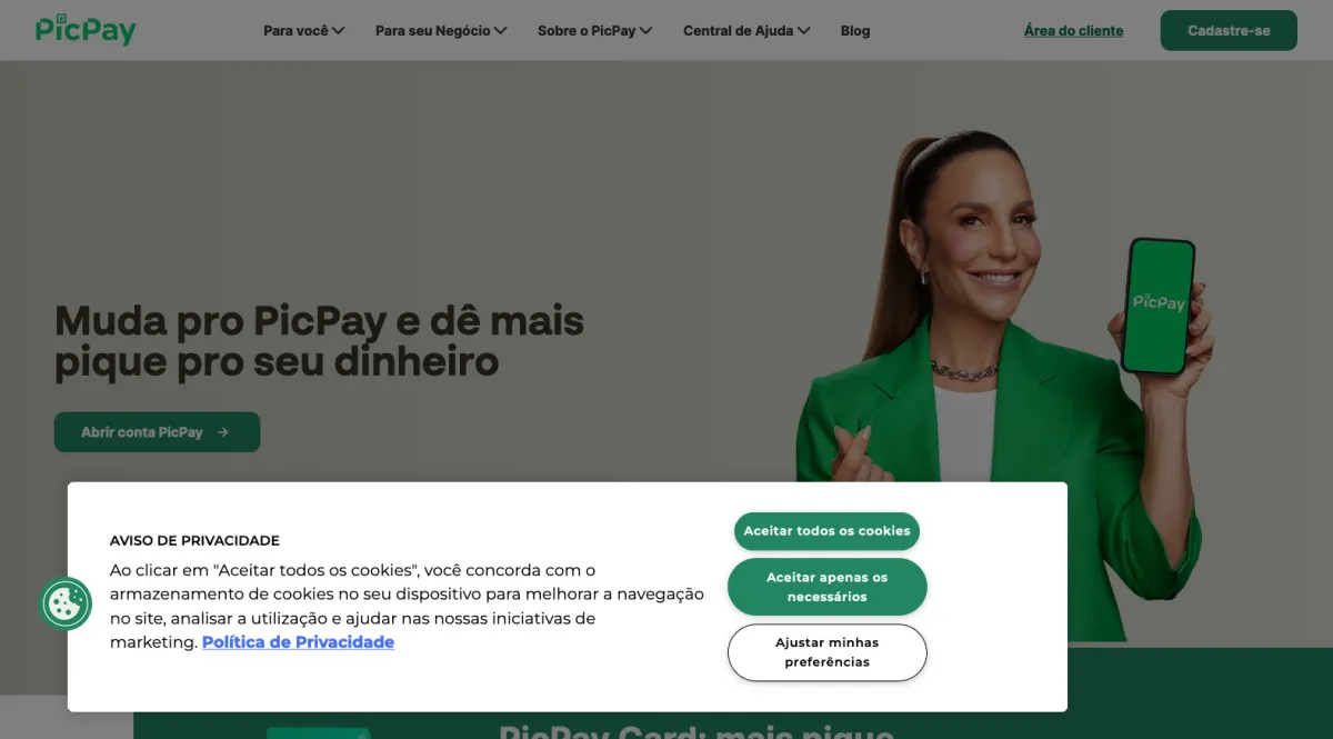 Interface PicPay : image, ergonomie, alternatives Interface PicPay : image, ergonomie, alternatives
