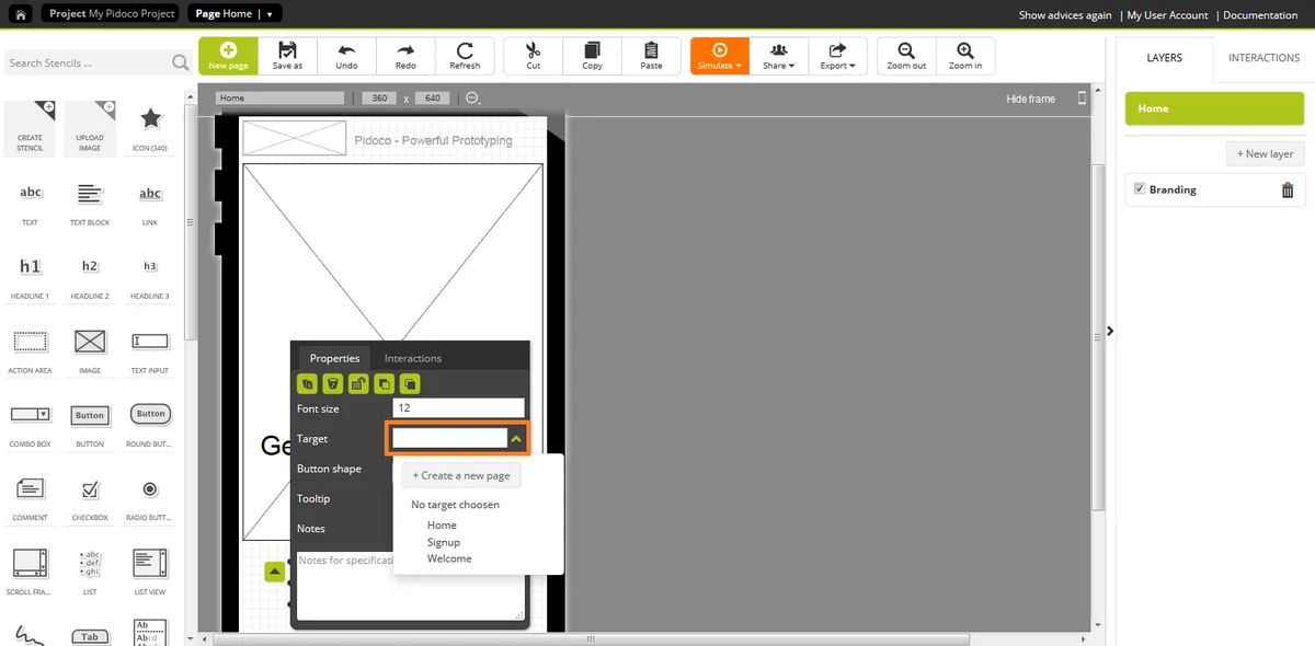 Notre avis sur Pidoco : un logiciel wireframe (maquette fonctionnelle) à découvrir Notre avis sur Pidoco : un logiciel wireframe (maquette fonctionnelle) à découvrir