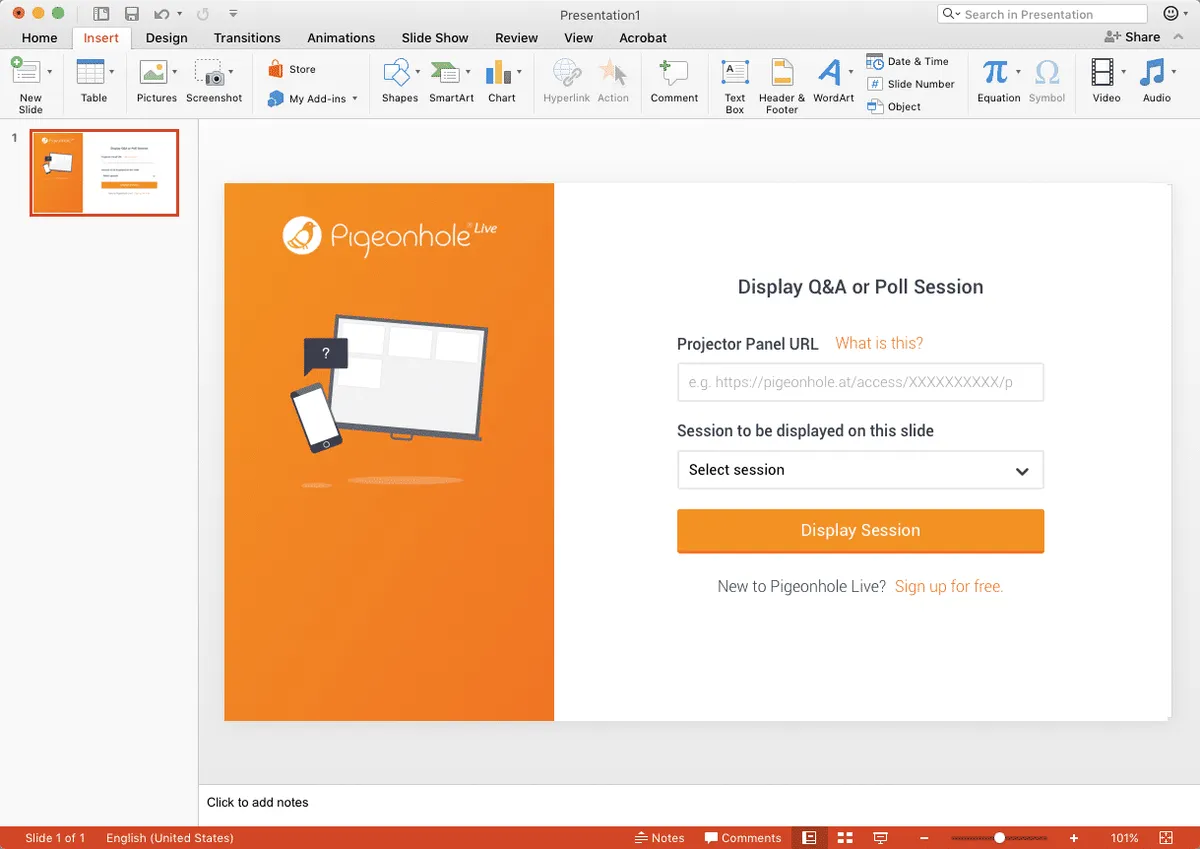 Interface Pigeonhole Live: fonctionnalités, prix, alternatives