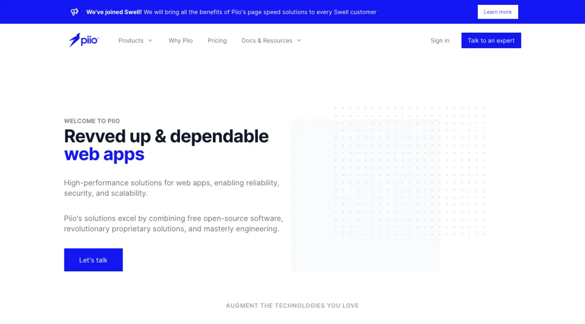 Interface Piio : fonctionnalités, prix, alternatives