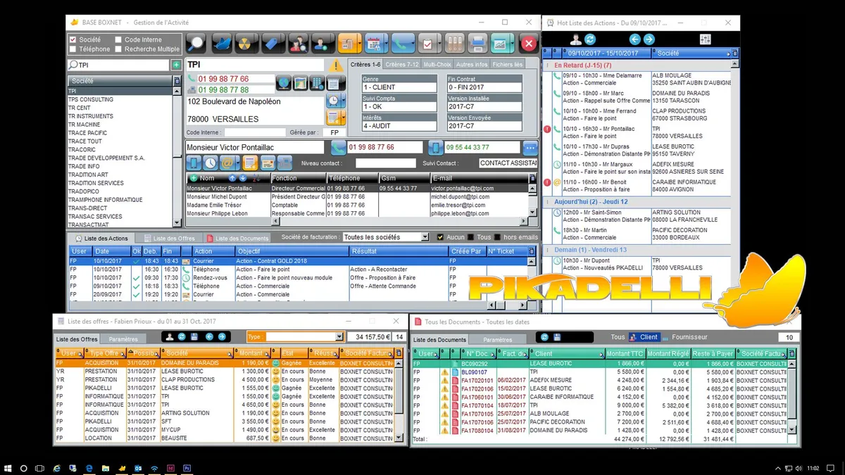 Pikadelli CRM-ERP: avis sur le logiciel CRM: fonctionnalités, avantages, inconvénients et tarifs