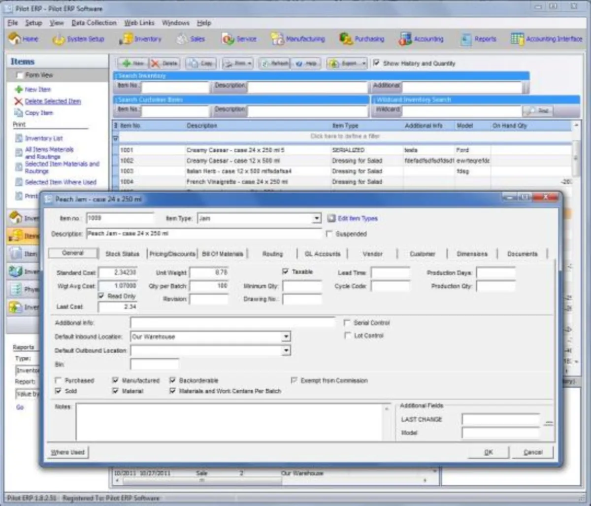 Interface Pilot ERP: fonctionnalités, prix, alternatives