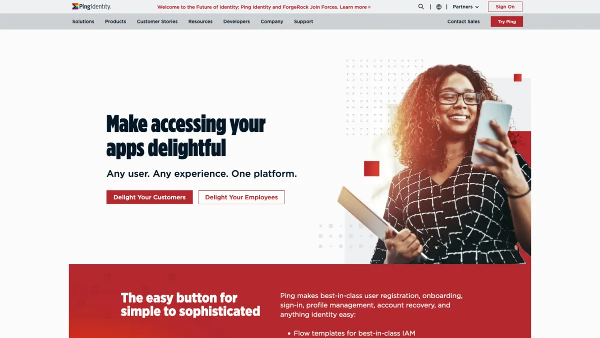 Interface PingFederate : fonctionnalités, prix, alternatives