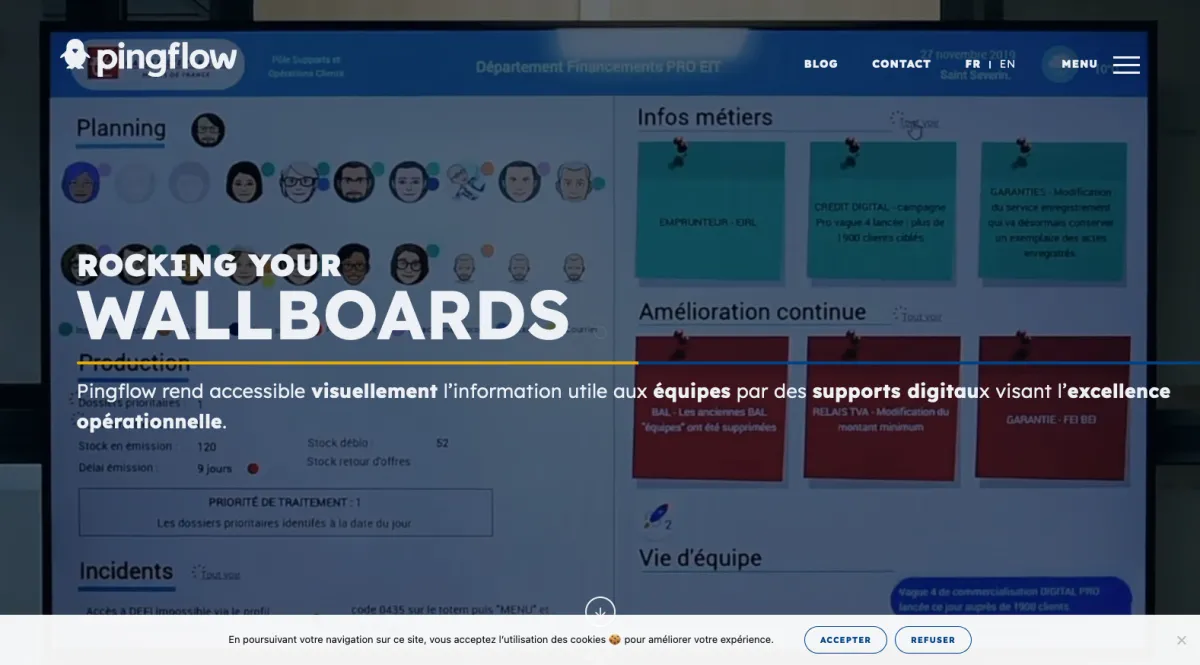 Interface PingFlow : fonctionnalités, prix, alternatives