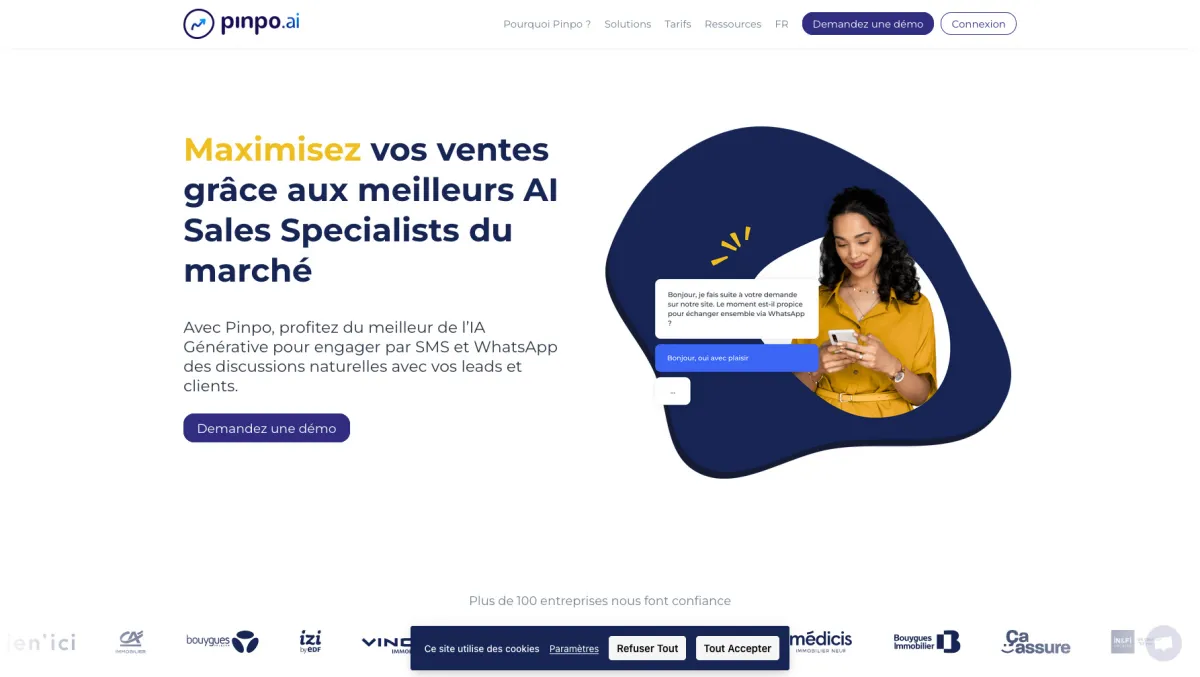 Interface Pinpo : image, ergonomie, alternatives