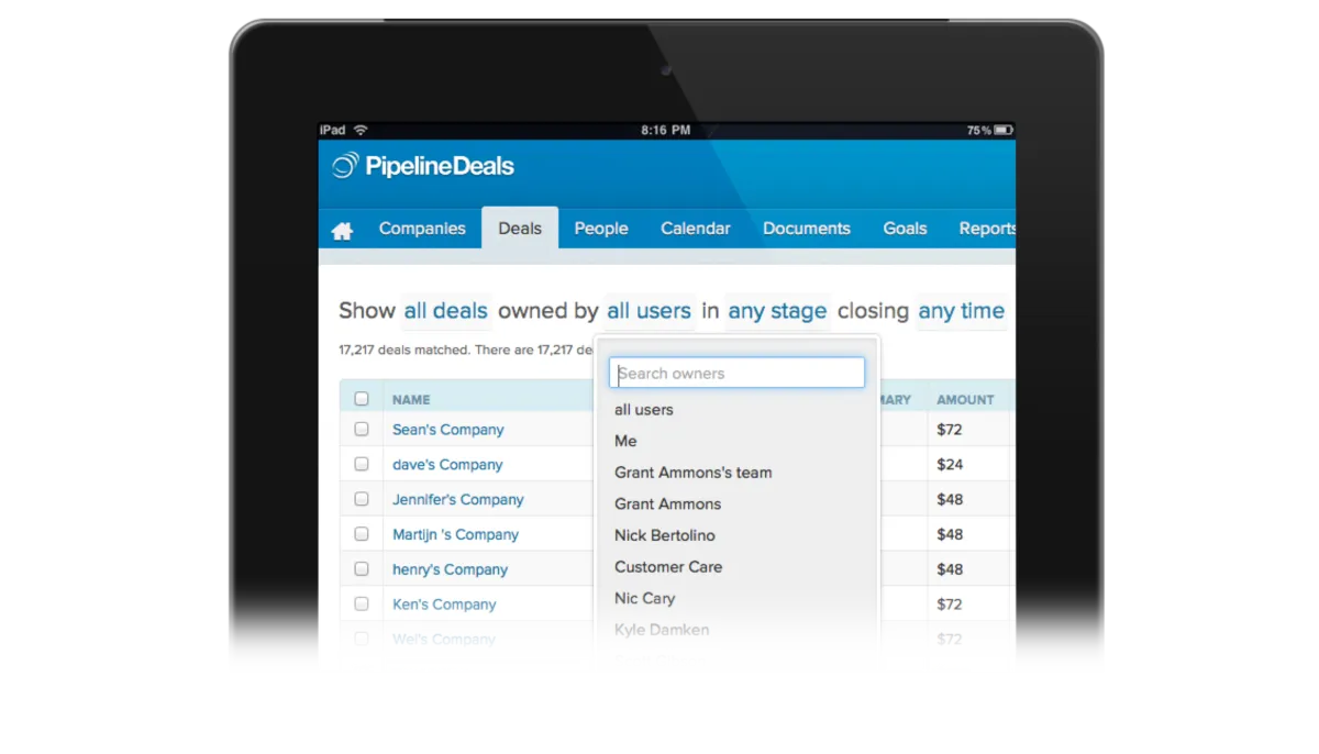 Notre avis sur Pipeline : un logiciel d'automatisation de la force de vente (SFA: sales force automation) à découvrir Notre avis sur Pipeline : un logiciel d'automatisation de la force de vente (SFA: sales force automation) à découvrir