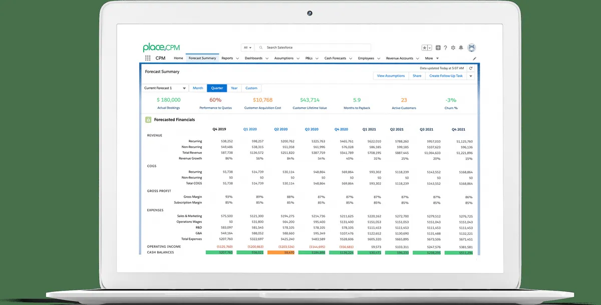 Notre avis sur PlaceCPM : un logiciel de reporting financier à découvrir