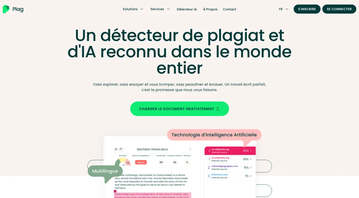 Interface Plag : fonctionnalités, prix, alternatives