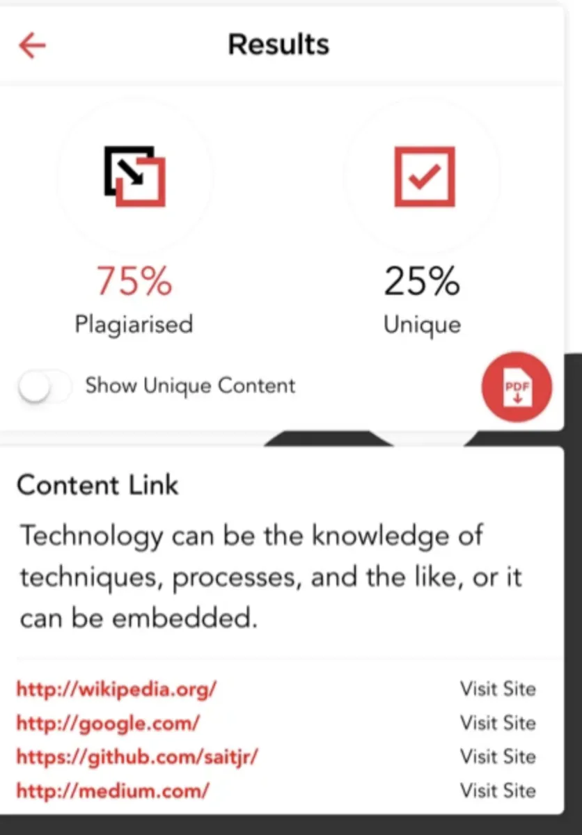 Interface Plagiarism Detector: fonctionnalités, prix, alternatives Interface Plagiarism Detector: fonctionnalités, prix, alternatives