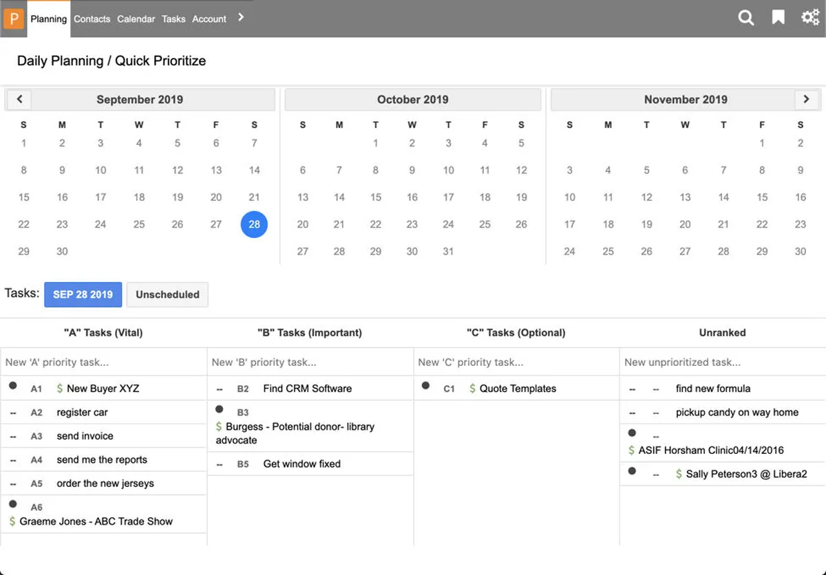 Interface PlanPlus: image, ergonomie, alternatives