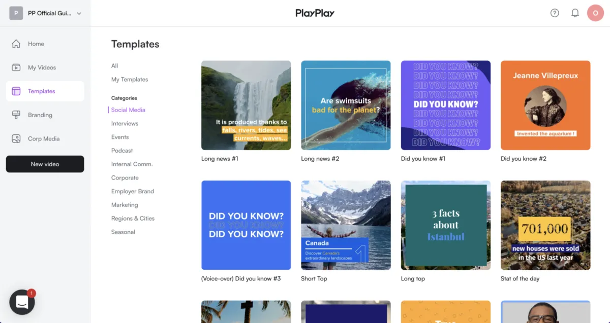 Interface PlayPlay: fonctionnalités, prix, alternatives Interface PlayPlay: fonctionnalités, prix, alternatives