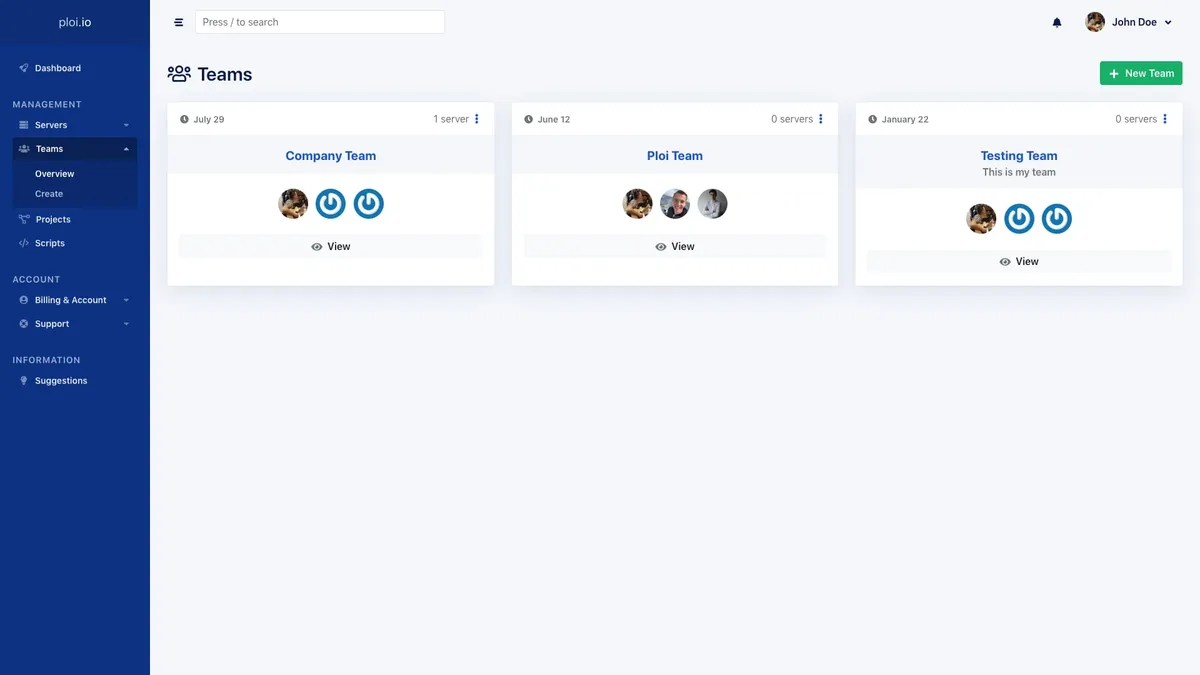 Interface Ploi: fonctionnalités, prix, alternatives