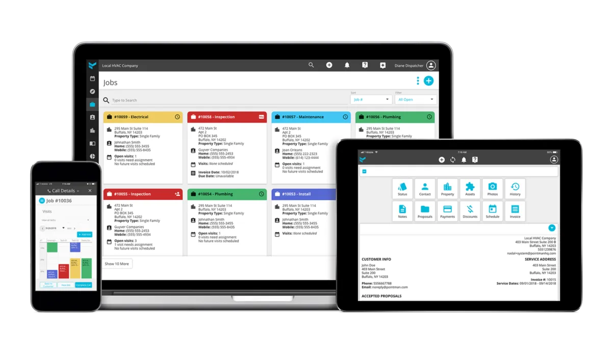 Notre avis sur Pointman : un logiciel de gestion des interventions et tournées sur le terrain (FSM: field service) à découvrir