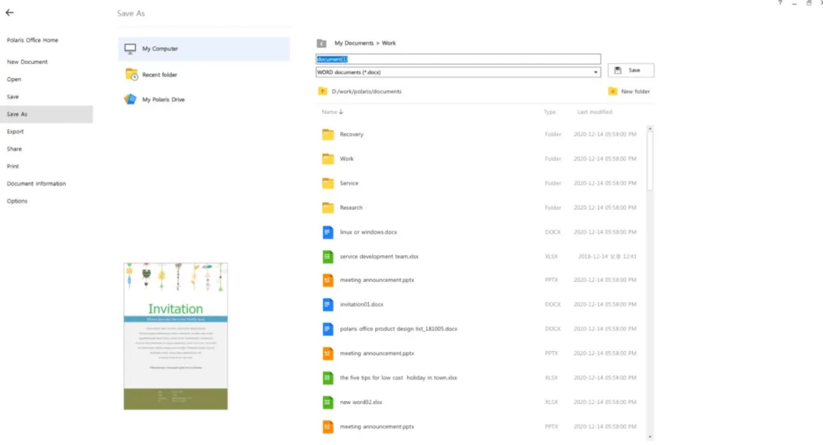 Polaris Office: avis sur la suite bureautique: fonctionnalités, avantages, inconvénients et tarifs