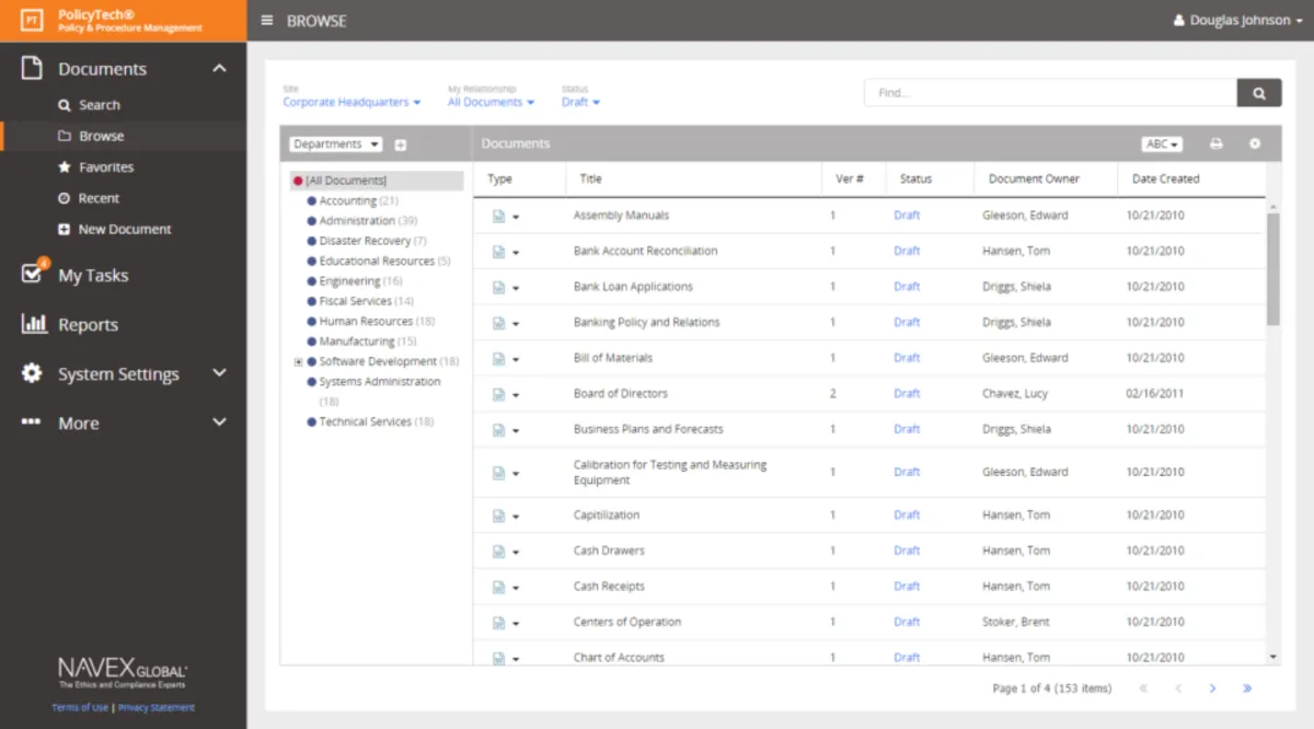 Notre avis sur PolicyTech : un logiciel de conformité (compliance) à découvrir