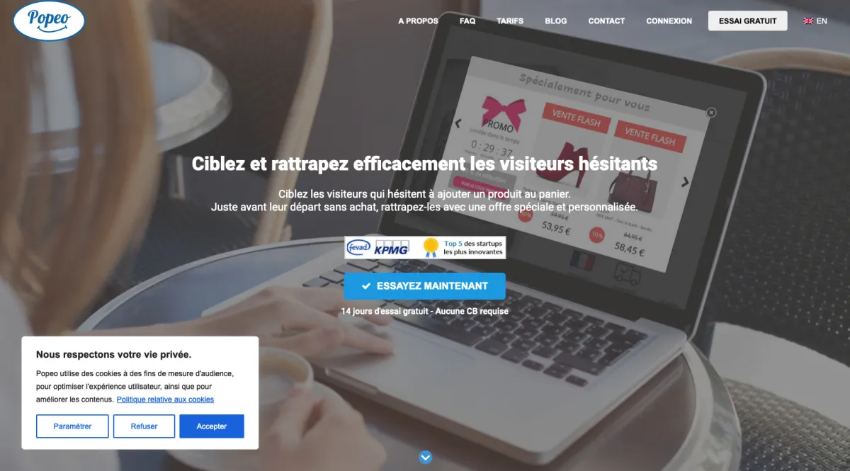 Interface Popeo : fonctionnalités, prix, alternatives Interface Popeo : fonctionnalités, prix, alternatives