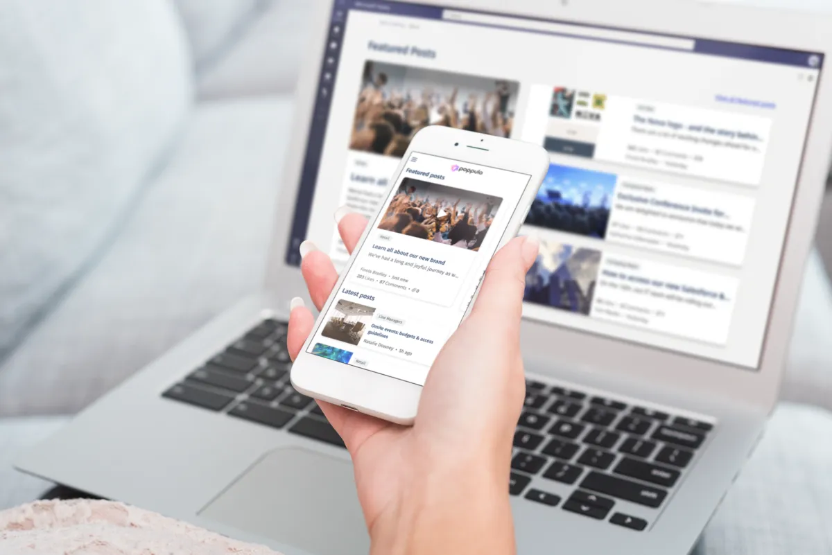 Interface Poppulo: fonctionnalités, prix, alternatives