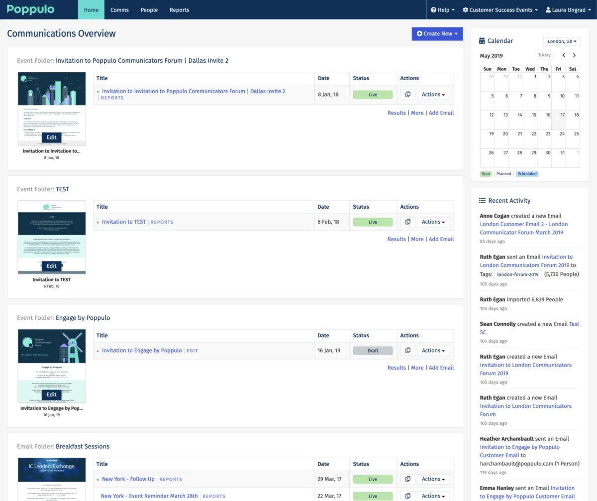 Notre avis sur Poppulo : un logiciel d'engagement collaborateur (employee engagement) à découvrir