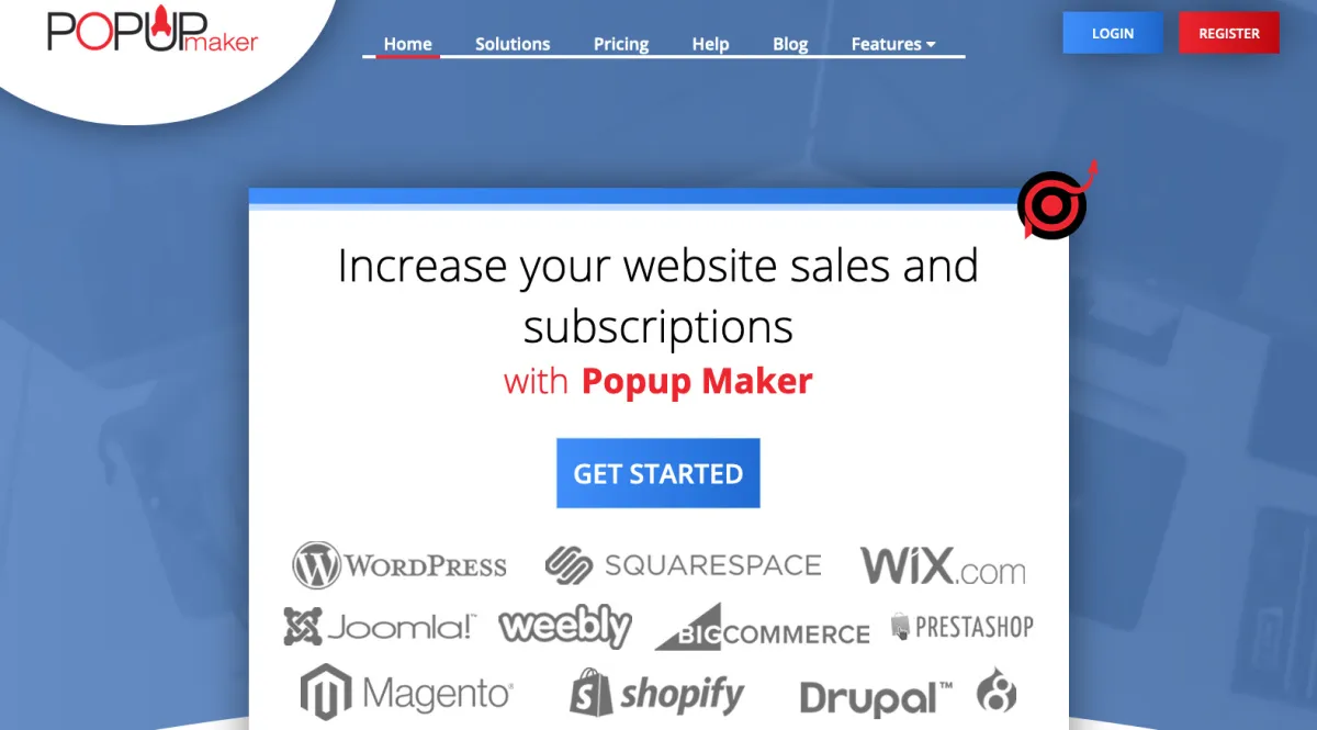 Interface Popup Maker : fonctionnalités, prix, alternatives