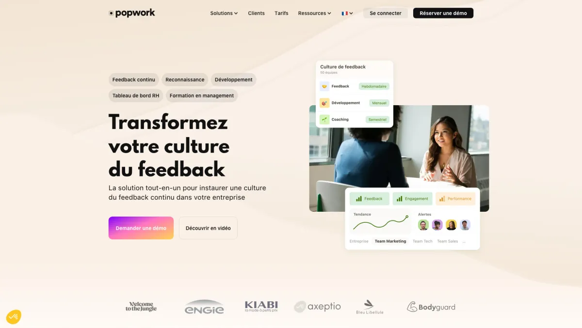 Interface Popwork : fonctionnalités, prix, alternatives