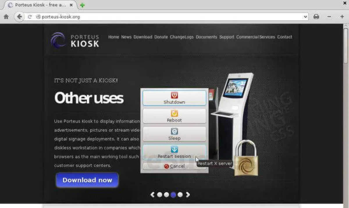 Porteus Kiosk: avis sur le logiciel de gestion des opérations: fonctionnalités, avantages, inconvénients et tarifs